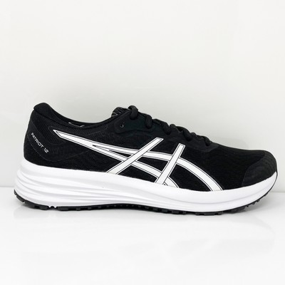 

Кроссовки Asics Womens Patriot 12 1012A705 черные кроссовки размер 9.5, Черный, Patriot 12