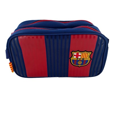 Barcelona Football Club Cosmetic Vacation Travel Bag Memorabilia Collectible