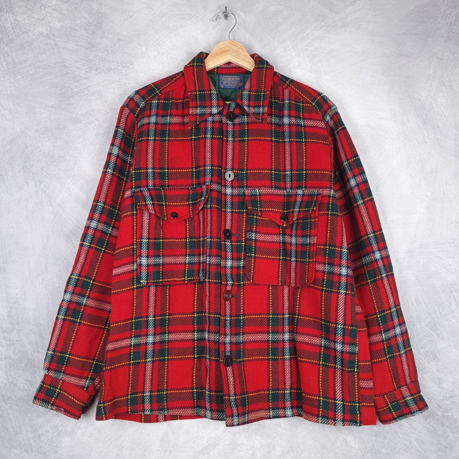 80's PENDLETON HIGH GRADE WESTERN WEAR ネイティブ柄 ウール