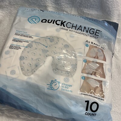 QuickChange Men's Incontinence Wrap Maximum Absorbency Catheter Alternative