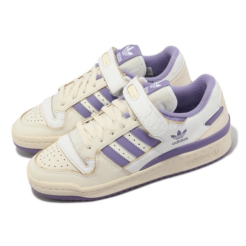 Adidas Originals Forum 84 Low W Off White Purple Женские повседневные туфли HQ4375