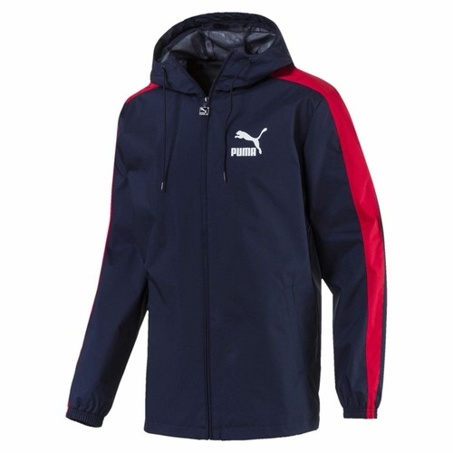 

[576349-06] Мужская ветровка с логотипом Puma Classics, Синий