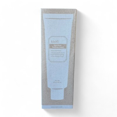 KLAIRS Rich Moist Soothing Cream 80mL Hydrating Moisturizer NEW