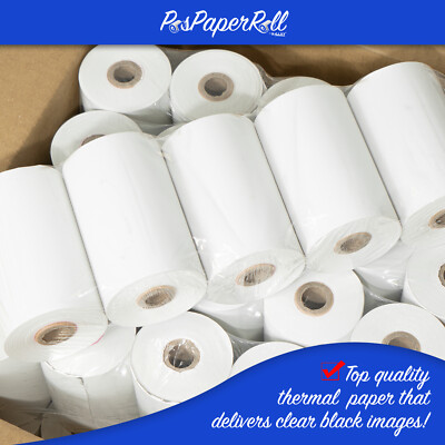 50 rolls of 3 1/8" x 119' Thermal Paper Rolls for Credit Card Terminals