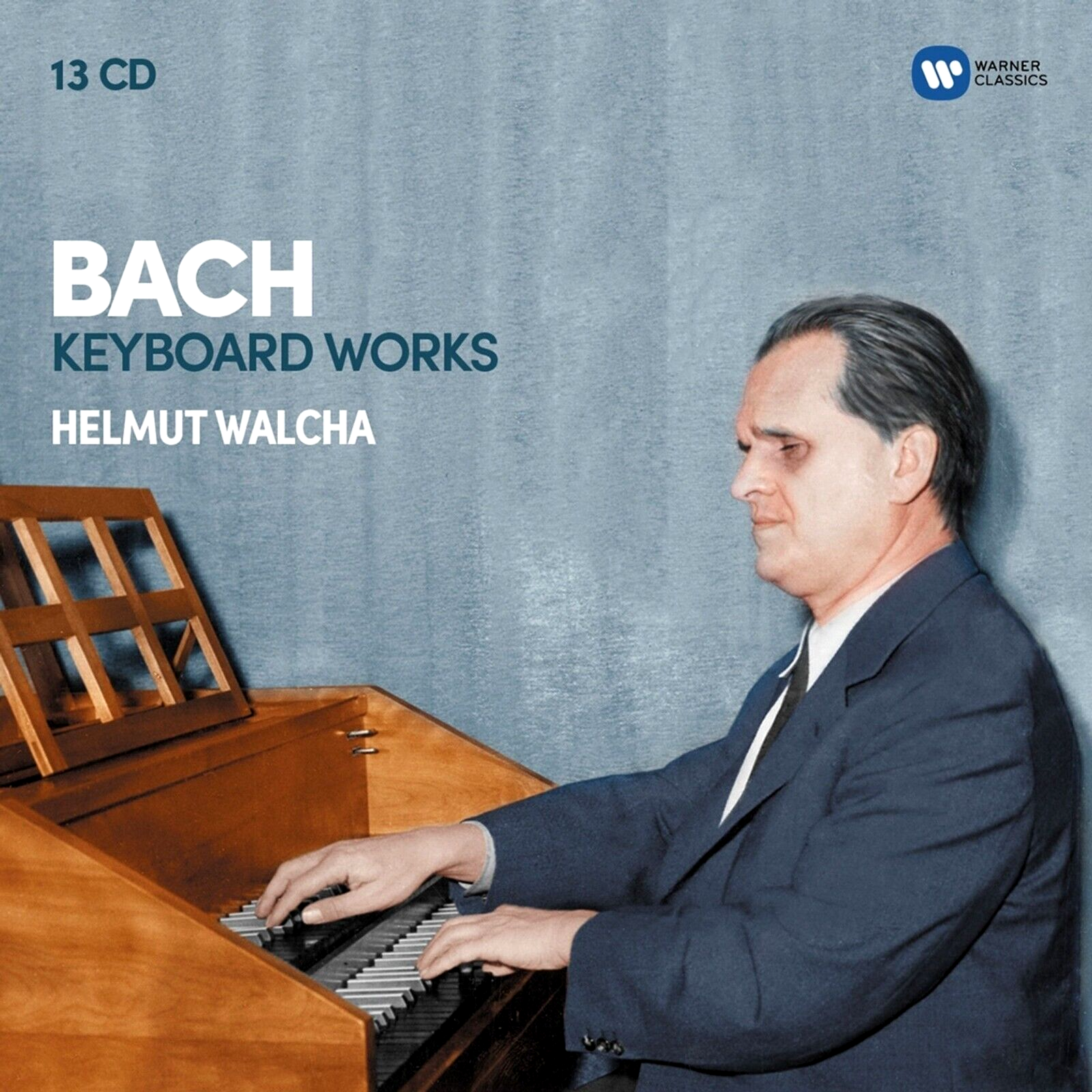 Bach Keyboard Works HELMUT WALCHA Warner Classics 13 CD Box