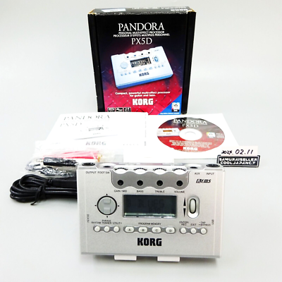 KORG PANDORA PX5D MULTI EFFECTS PROCESSOR Used | eBay