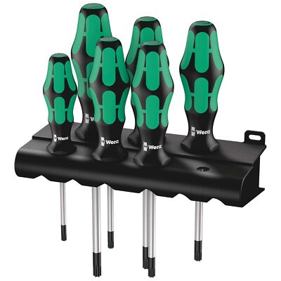 Torx Schraubendreher Satz Wera 367/6 | Torx Schraubendreher Set 6-tlg. + Rack