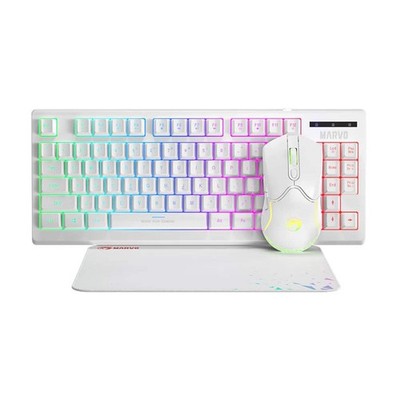 Marvo Scorpion CM310 Loot 30 3 in 1 RGB Wired Gaming UK Layout TKL Keyboard, Mou