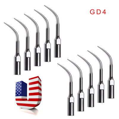 10× Dental Ultrasonic Piezo Scaler Tips fit Woodpecker EMS DTE SATELEC Handpiece