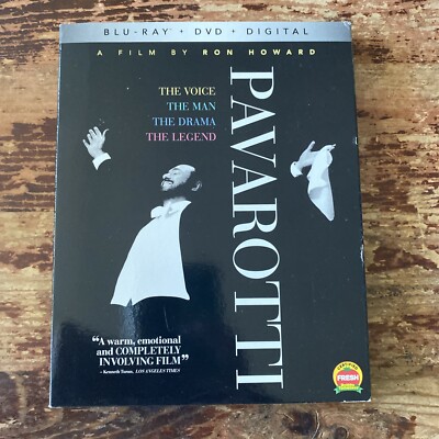 Pavarotti (Blu-ray, 2019) With Slipcover