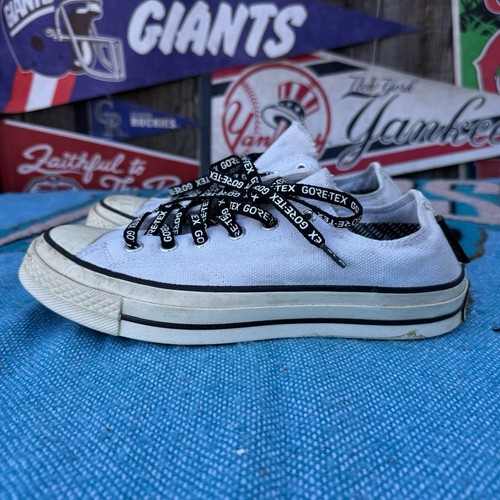 Size M6.5/W8.5 - Converse Chuck 70 Gore-Tex Sneakers Mens Gray Shoes Low Top