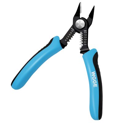 Wire Cutters Precision Flush Pliers with Supplementary Stripping, Cutting Pli...