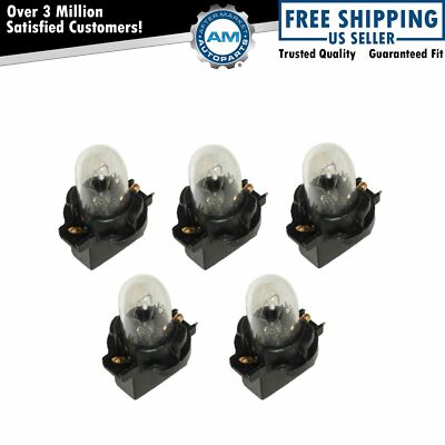 Dorman Instrument Cluster Bulb and Socket Set of 5 for ford