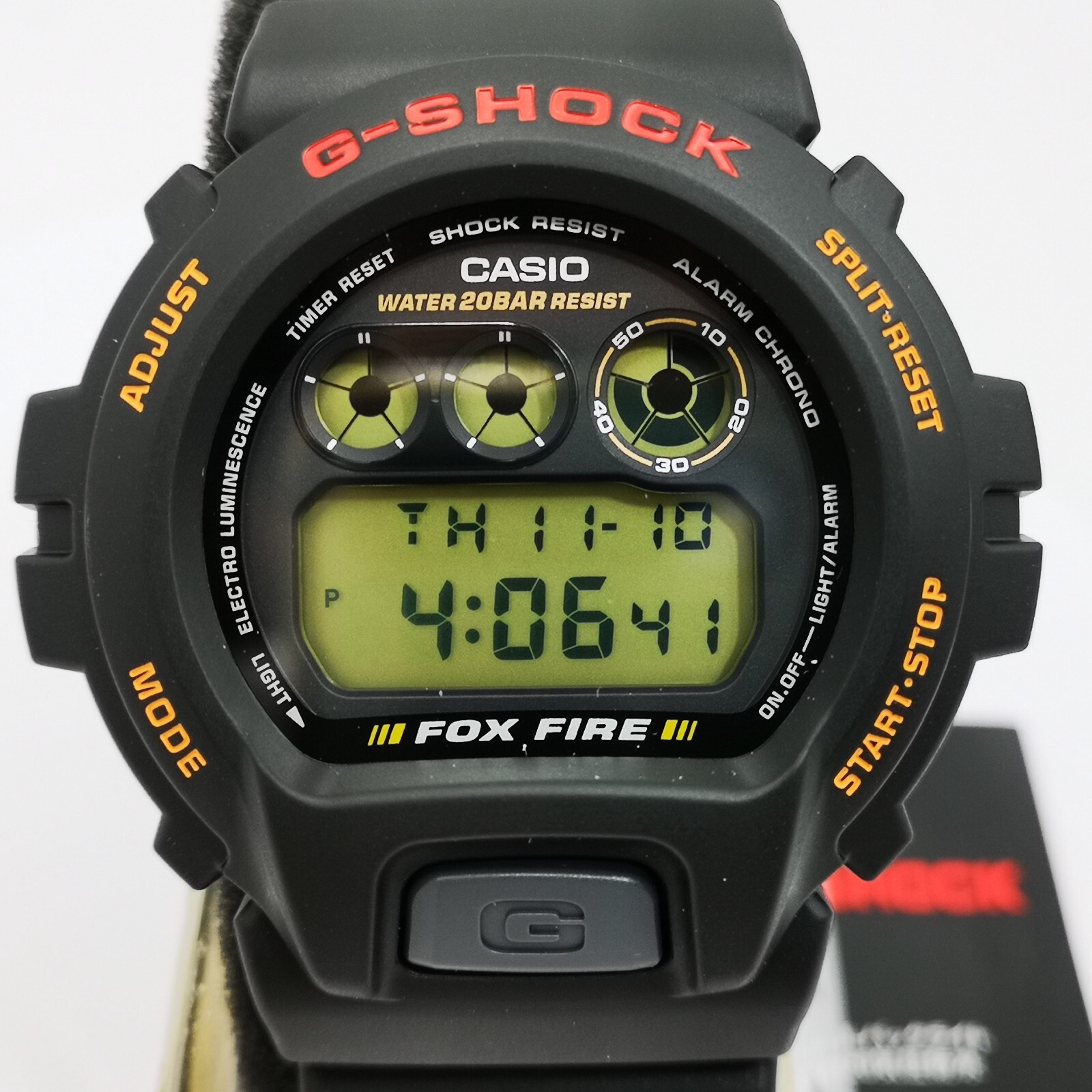 CASIO G-SHOCK DW-6900B-9 STANDARD FOX FIRE Men's Watch New CASIO G-SHOCK DW-6900B-9 STANDARD FOX FIRE Men's Watch New