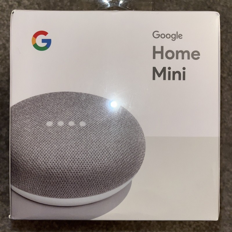 Brand New Google Home Mini Smart Assistant Speaker Sealed Box