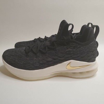 lebron 15 low black thunder grey