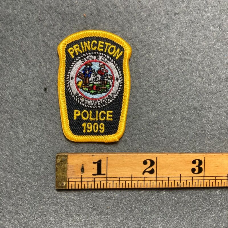 Princeton Police State Of West Virginia Hat Size Patch F6