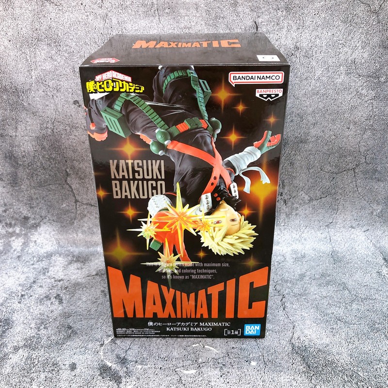 My Hero Academia Katsuki Bakugo MAXIMATIC Figure BANPRESTO Japan