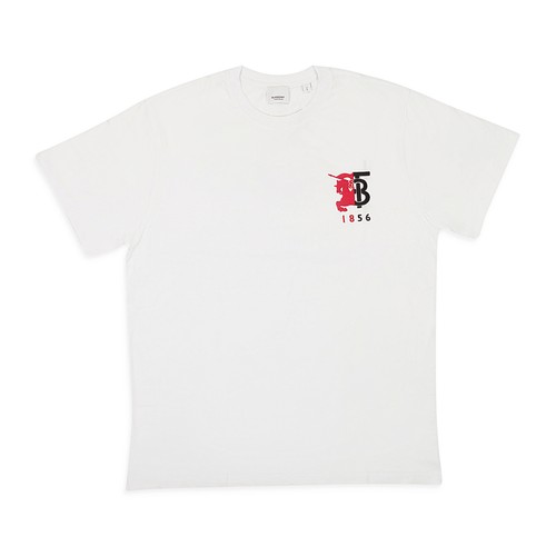 最高級ライン Burberry established 1856 Tシャツ T-shirt Burberry Black size M International in Cotton - 40679534