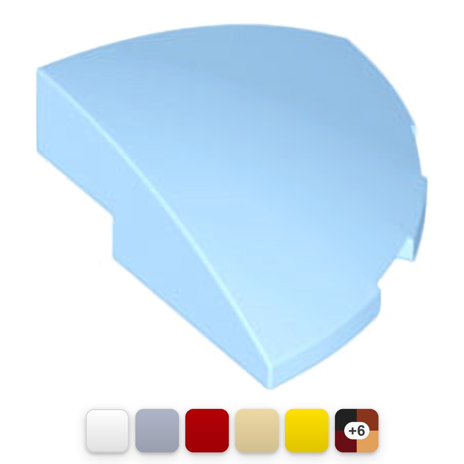 2x LEGO Bogenstein 3 x 3 Ecke (76797) – Farbe wählbar – 12…