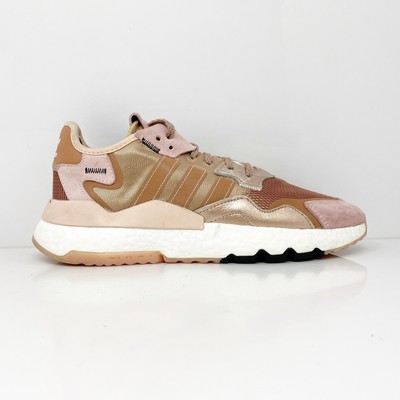 

Adidas Womens Nite Jogger EE5908 Gold кроссовки кроссовки размер 8.5, Золотой, Nite Jogger