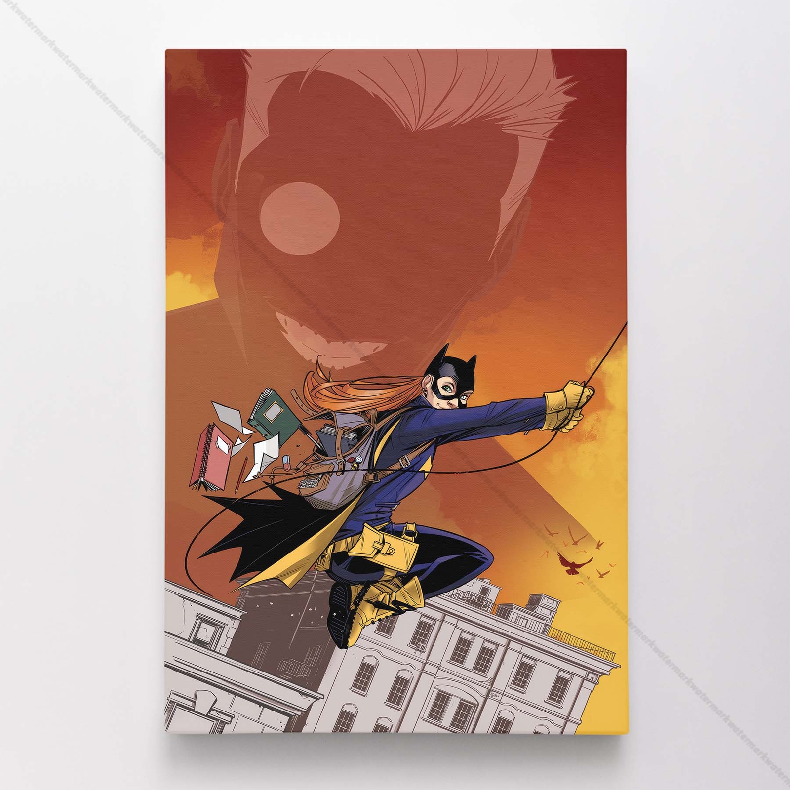 Batgirl Poster Canvas DC Comic Book Cover Art Print #20600