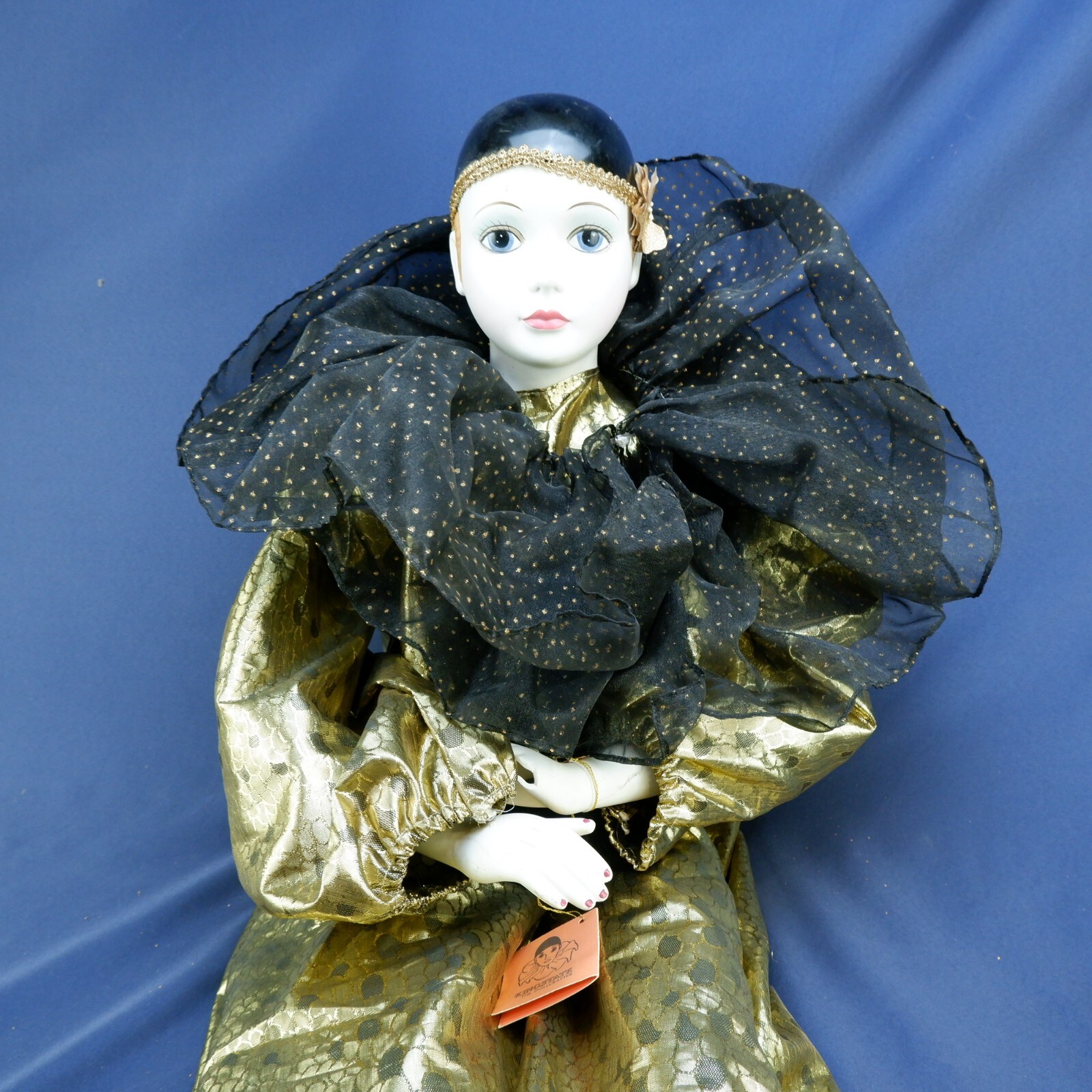Vintage KINGSTATE THE DOLLCRAFTER Porcelain Bisque Jester