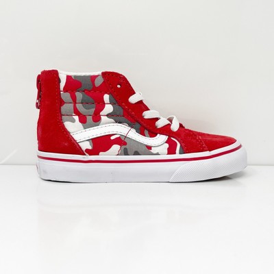 

Vans Boys Sk8 Hi 507698 Красные повседневные кроссовки, размер 8,5, Красный, Sk8 Hi