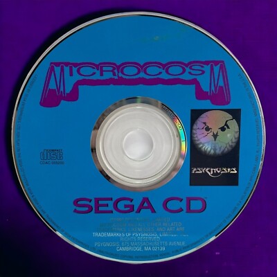 Microcosm SEGA CD Tested & Working Disc Only 1993