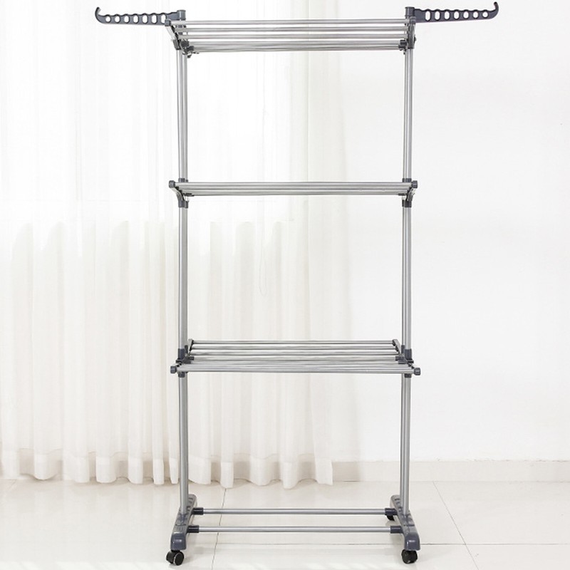 Mobil Wäscheständer Wäschetrockner Kleiderständer Wäscheturm Klappbar