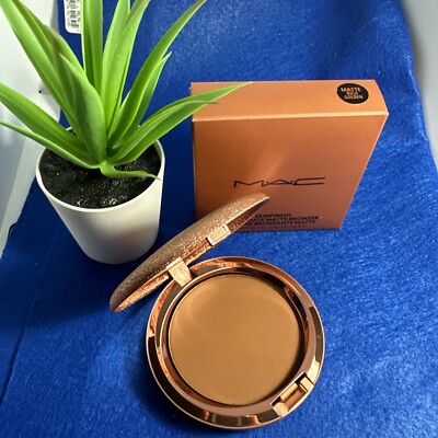 MAC SKINFINISH SUNSTRUCK Matte Bronzer RICH GOLDEN Authentic New In Box