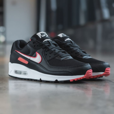 Nike Air Max 90 Shoes Black Light Soft Pink DA8726 001 Women s