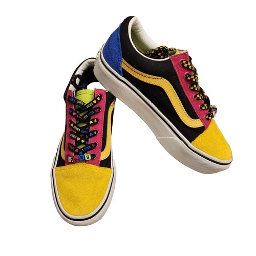 VANS Old Skool Men 3.5 Womens 5.0 1999 beads Y2K colorful