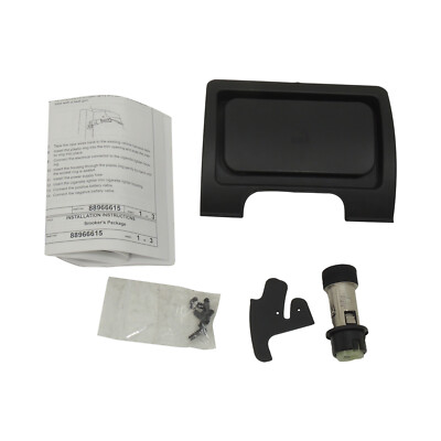 OEM GM Dash Console Ashtray Kit Smoker's Package 14-19 Silverado Sierra 23194207