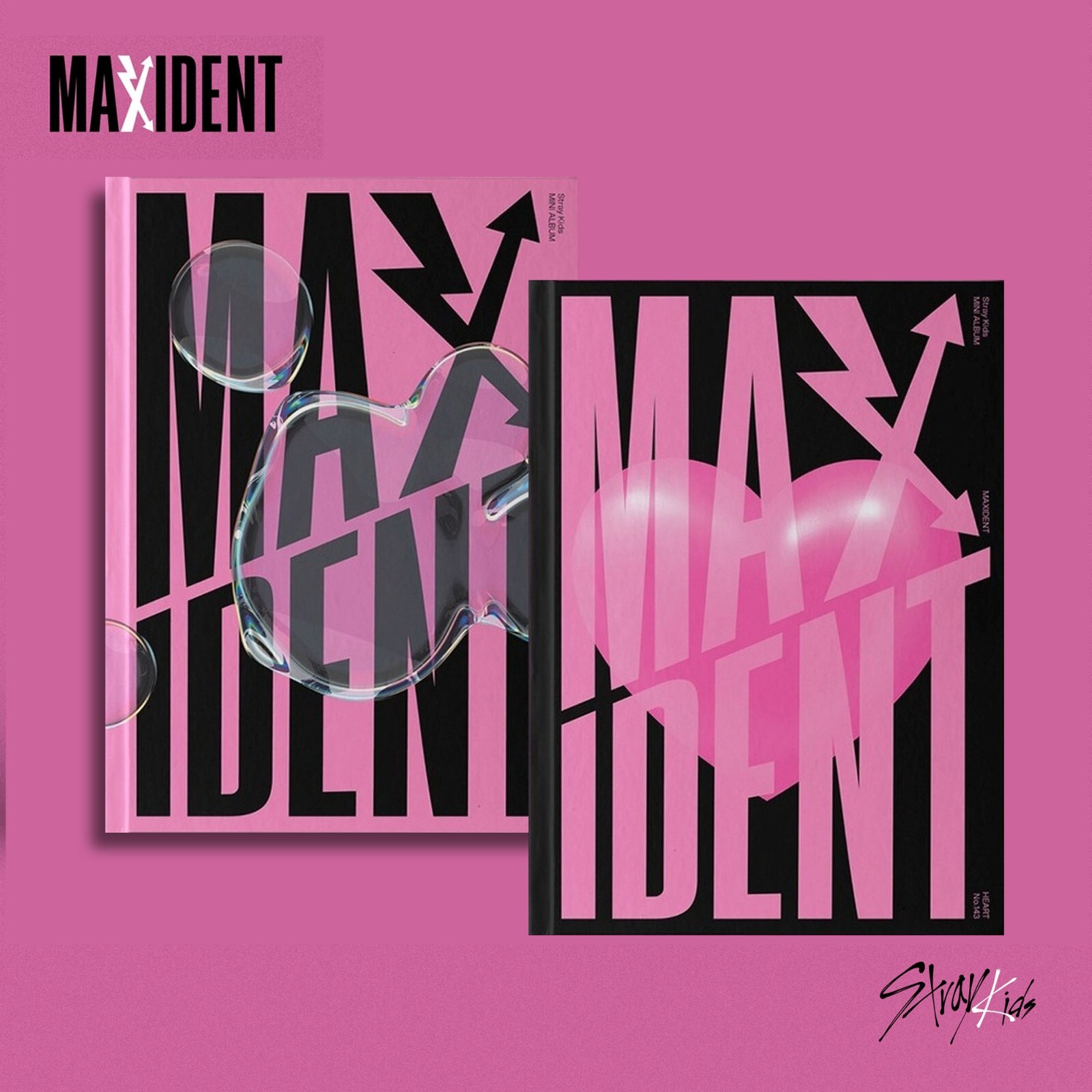 特価品セ MAXIDENT Album Mini KIDS STRAY Standard CD+Book+2p SET 2Ver K-POP・アジア
