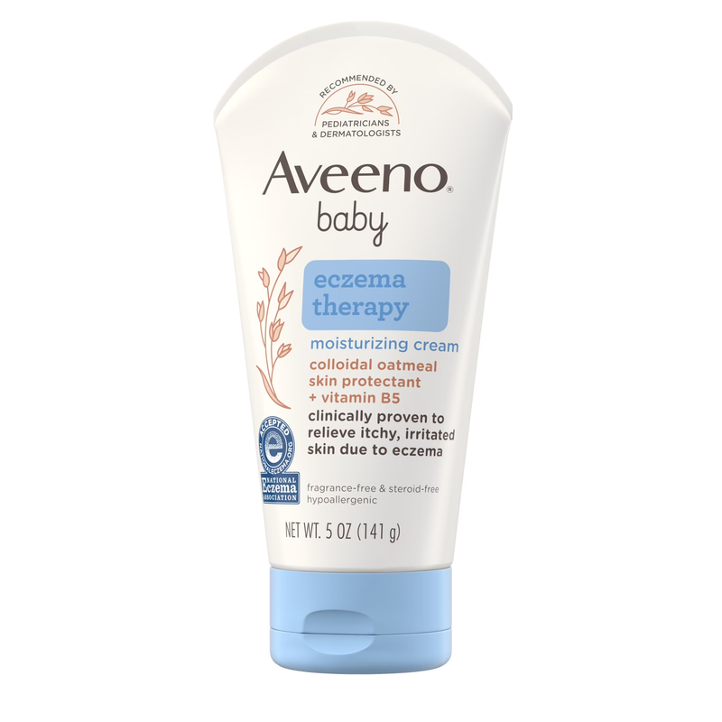 Baby Eczema Therapy Moisturizing Cream Body Lotion with Oatmeal, 5 Oz