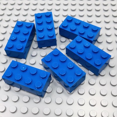 3001 LEGO Parts Brick 2x4 BLUE (6)