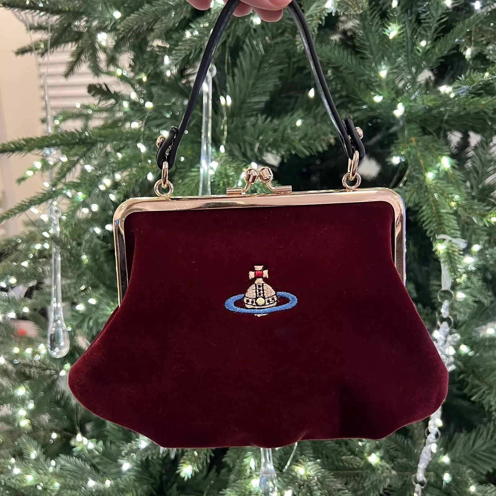 関税込み】Vivienne Westwood レッド Granny Frame バッグ Vivienne