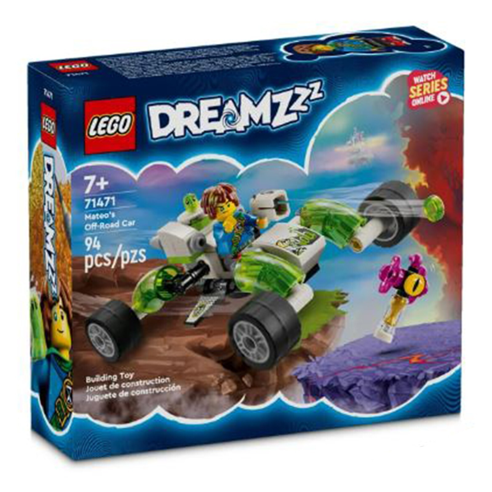 Конструктор LEGO Dreamzzz Mateos для сборки внедорожных автомобилей 71471 НОВЫЙ В НАЛИЧИИ