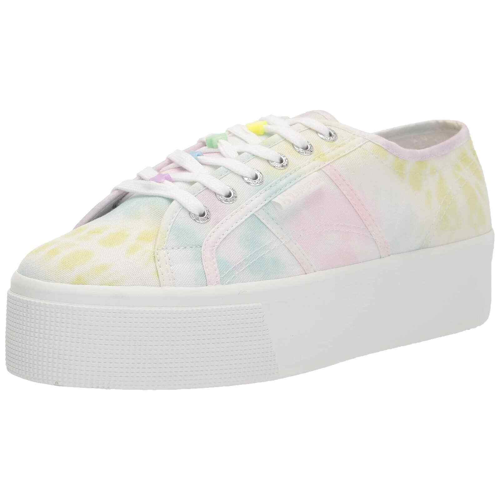 

Женские кроссовки Superga 2790 Beads Purple Lime Tie Dye 41,5 евро, 10 долларов США, Multicolor, Superga 2790