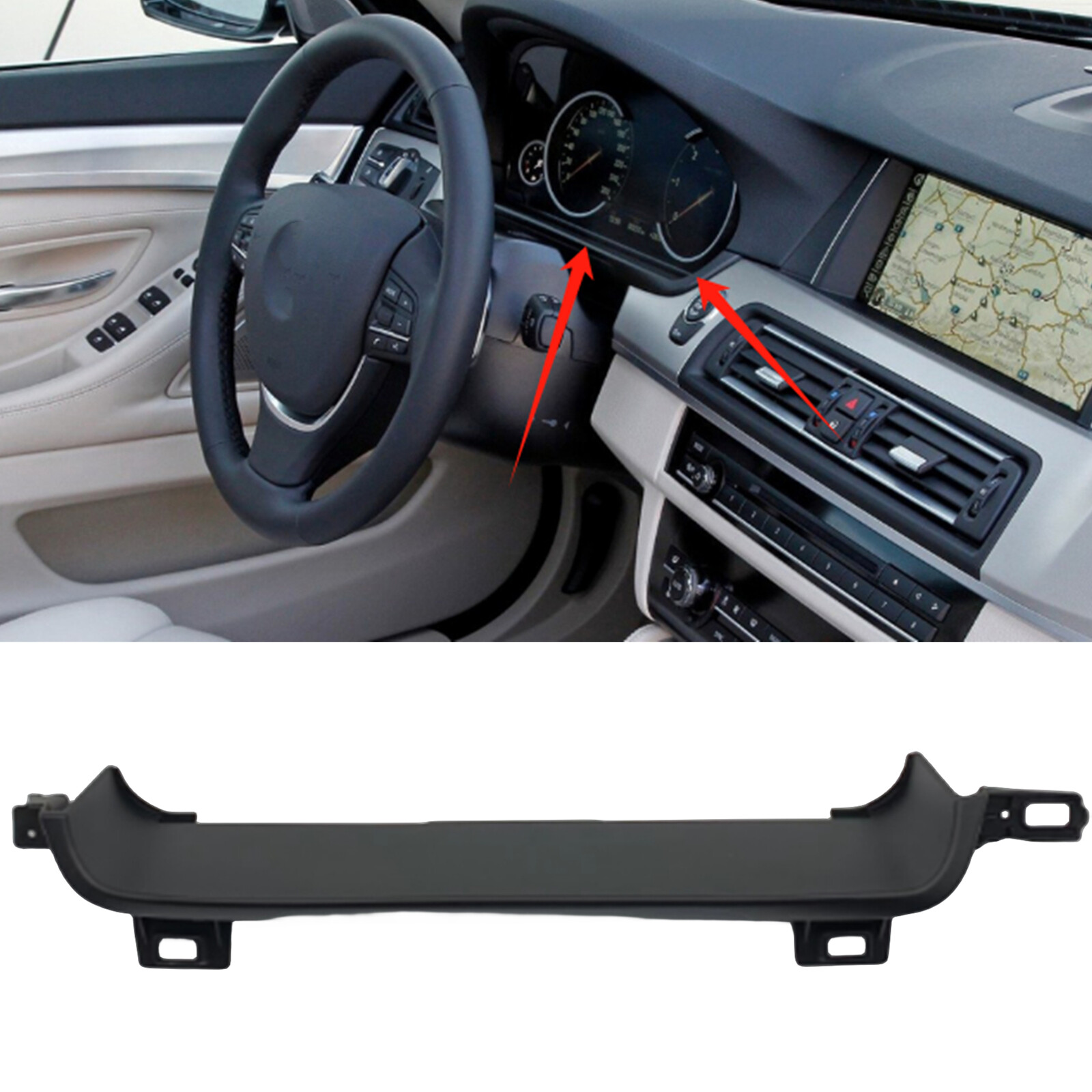 Car Dashboard Panel Trim 51459195155 For Bmw 5Series F10 2011 2010