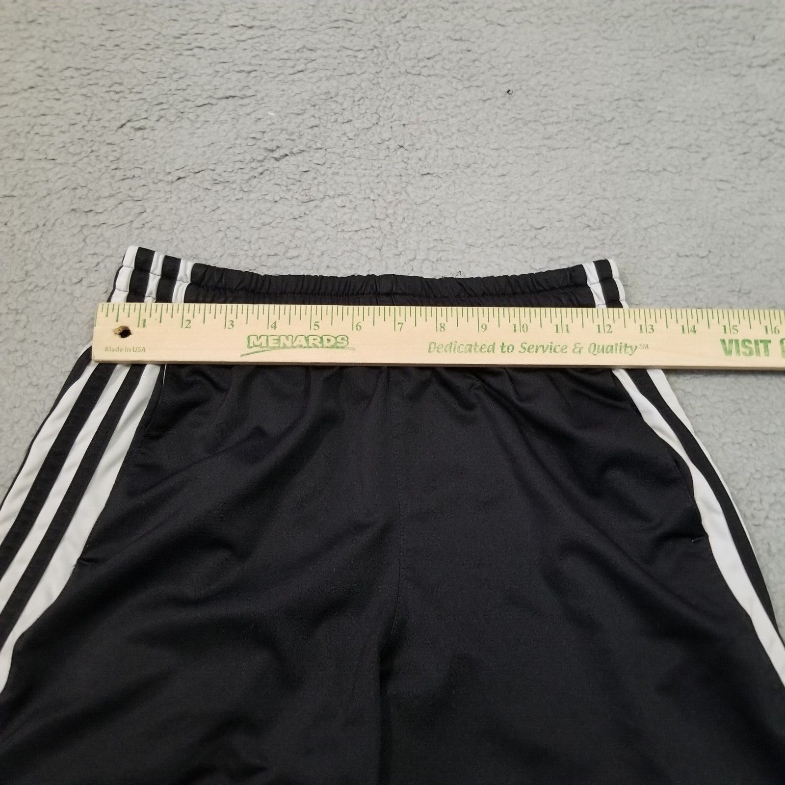 Adidas Shorts Extra Medium Black White Basketball Pockets Athletic Sports