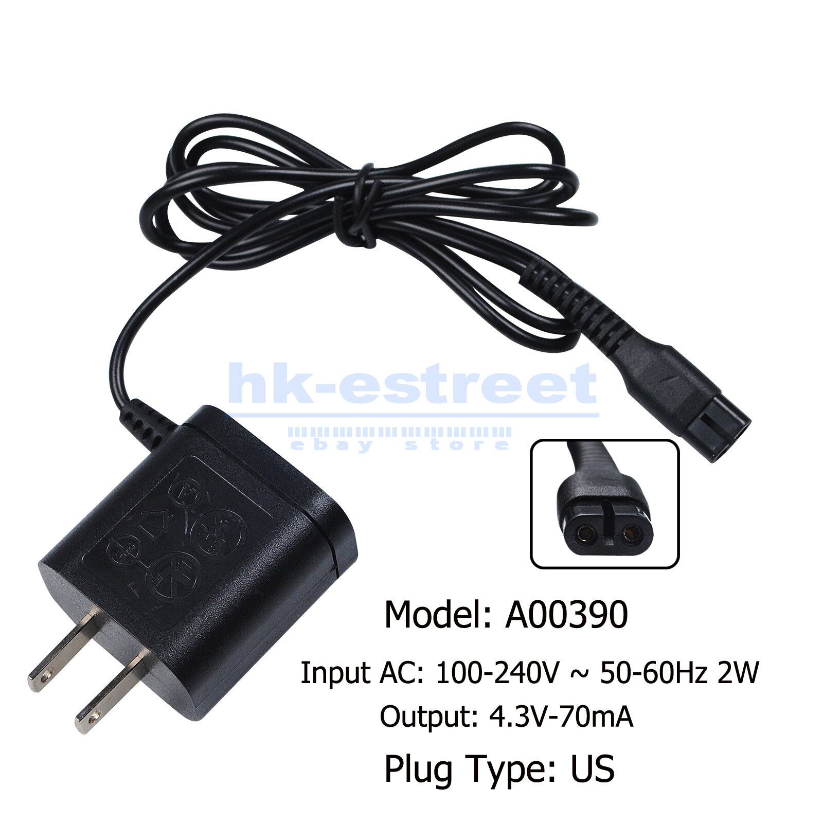 For Philips Norelco Trimmer Replacement Charger Power Cord Adapter