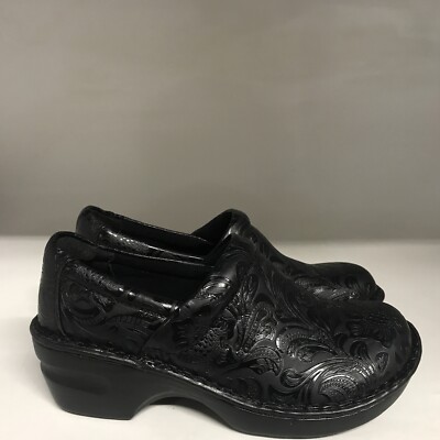 B.O.C Peggy Clog Black Womens Size 6.5 Medium