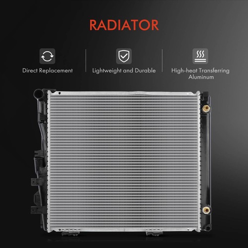 Radiator w/ Transmission Oil Cooler for Mercedes-Benz W124 260E 300E 300TE E320