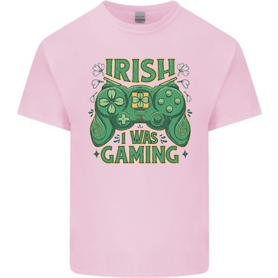 Irish I Was Gaming Maglietta St Patricks Day Per Bambini