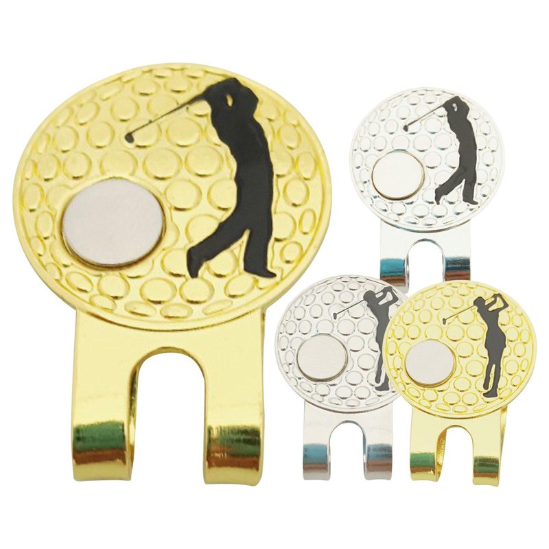 Marker Outdoor Small Metal Magnetic Golf Hat Clip Portable Golf Marker