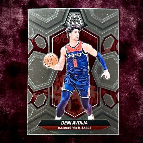 Deni Avdija 2023 Mosaic Prizm Chrome #60 MINT Wizards Jersey