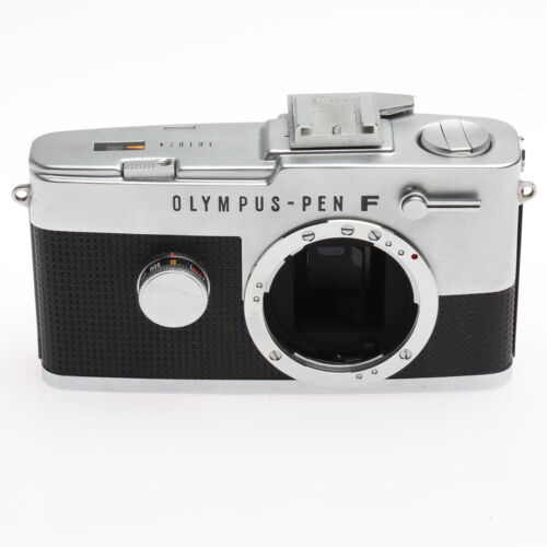 EXC+5】 Olympus PEN-F Half Frame Film Camera w F.Zuiko 38mm EXC+5】 Olympus PEN-F Half Frame Film Camera w F.Zuiko 38mm