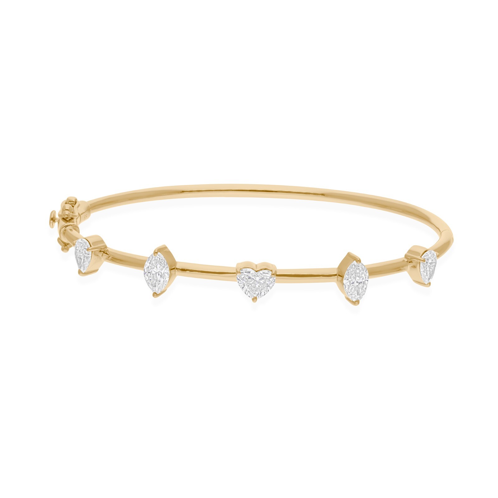 【美品】human made bangle gold M&L -X000724527 Xuping Jewelry Fashion Simple Designed Gold
